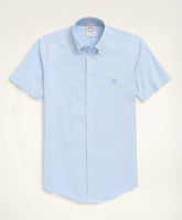 Shirts Stretch Non-Iron Oxford Button-Down Collar Short-Sleeve Sport Shirt - Brooks Brothers For sale