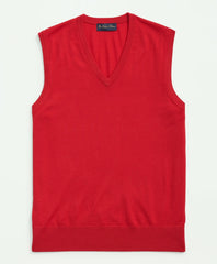 Tailored Ultimate Merino Wool Sweater Vest - Brooks Brothers