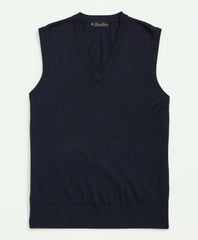 Tailored Ultimate Merino Wool Sweater Vest - Brooks Brothers