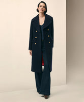 Women Wool Officer Coat - Brooks Brothers For sale