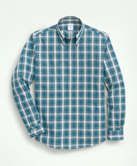 Sale Friday Shirt, Poplin Tartan - Brooks Brothers Outlet