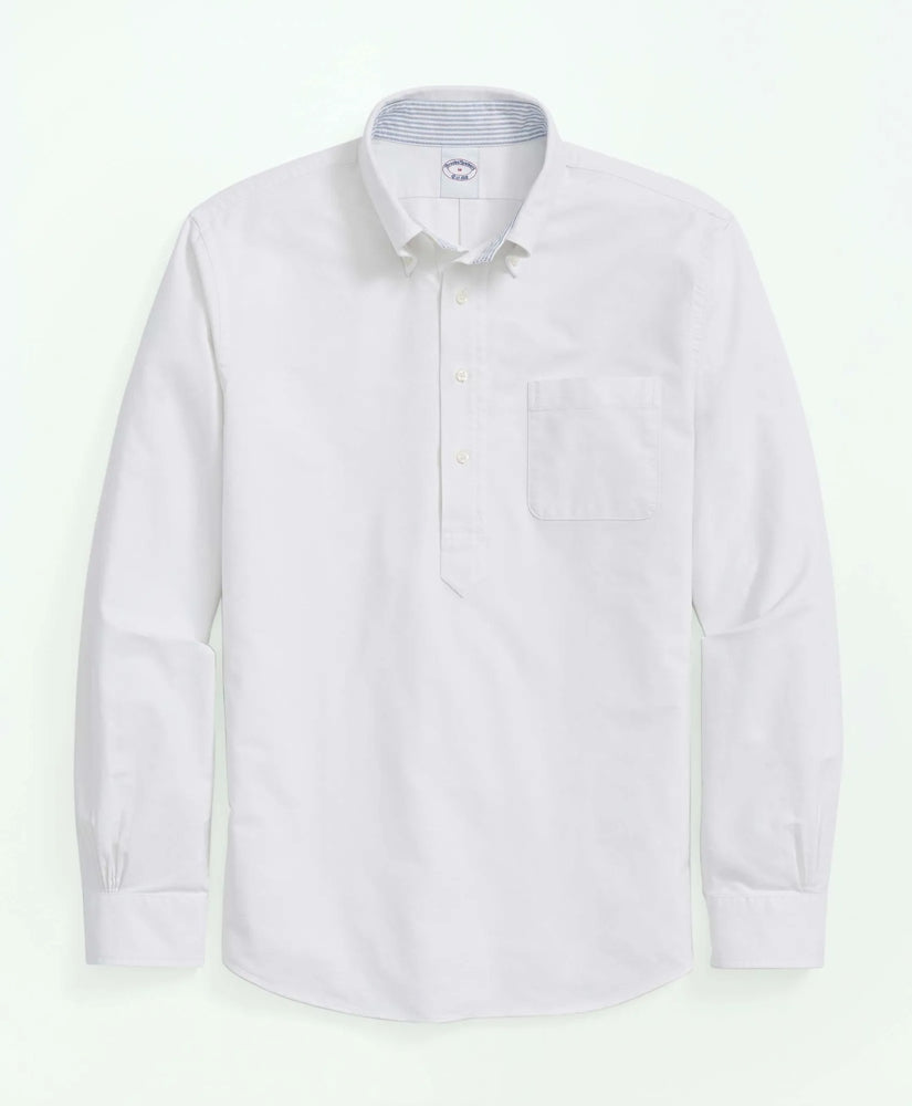 Men Friday Oxford Shirt, Pop-Over - Brooks Brothers