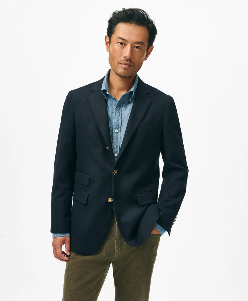 Tailored Slim Fit Cashmere Fit 1818 Blazer - Brooks Brothers Online