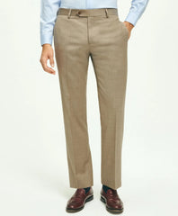 Men Traditional Fit Wool 1818 Dress Pants - Brooks Brothers sale