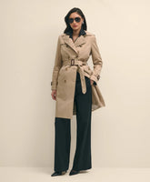 Women Water Repellent Trench Coat With Zip-Out Lining - Brooks Brothers