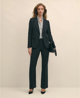 Women The Essentials Brooks Brothers Stretch Wool Flare Leg Trousers - Brooks Brothers Outlet