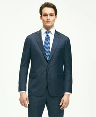 Tailored Classic Fit Wool Tic 1818 Suit - Brooks Brothers Online