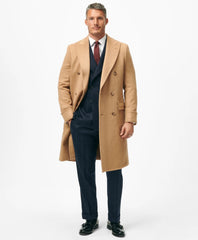 Men The Camel Hair Polo Coat - Brooks Brothers Gift