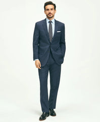 Tailored Traditional Fit Wool Checked 1818 Suit - Brooks Brothers Near me