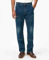 Men Cherry Street Selvedge Denim Carpenter Pants - Brooks Brothers sale