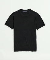 Men Lightweight Luxe All-Season Sweater, Short Sleeve Crewneck - Brooks Brothers US