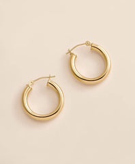 Women 14k Gold Small Hoop Earrings - Brooks Brothers On sale