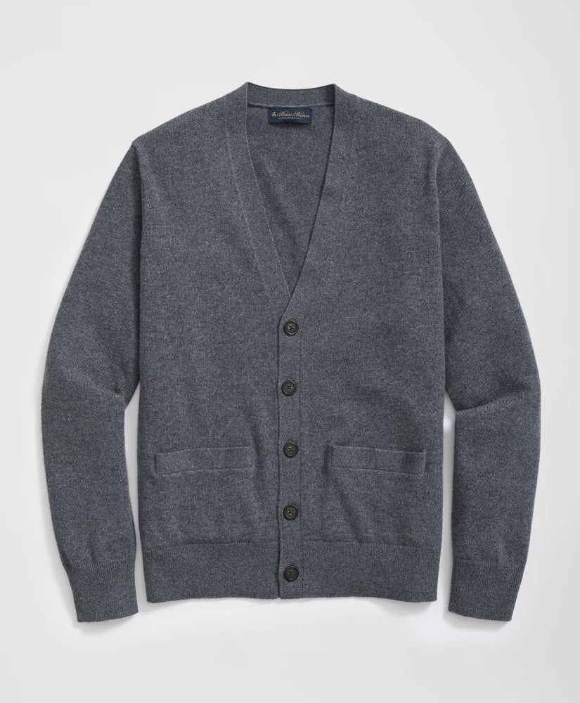 Men 3-Ply Cashmere Cardigan Sweater - Brooks Brothers For sale