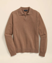 Men 3-Ply Cashmere Jonny Collar Polo Sweater - Brooks Brothers sale