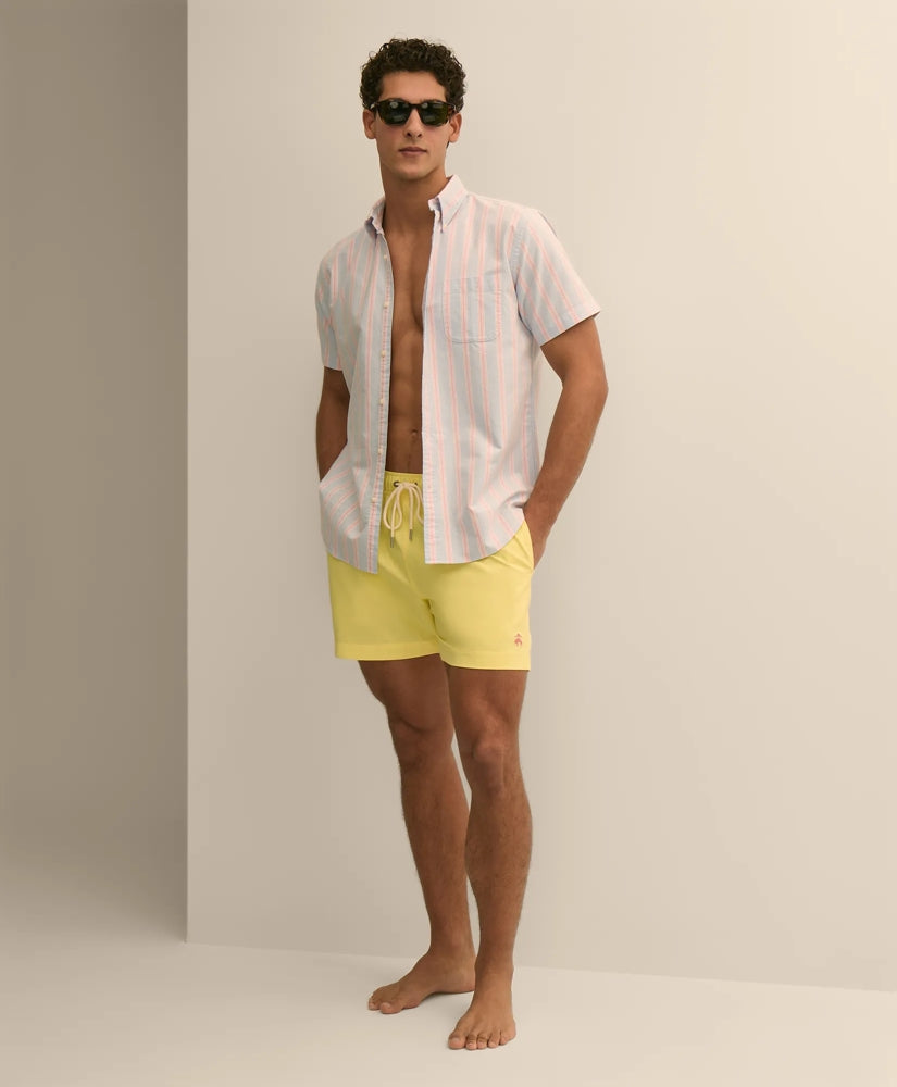 Men 5" Stretch Swim Trunks - Brooks Brothers For sale