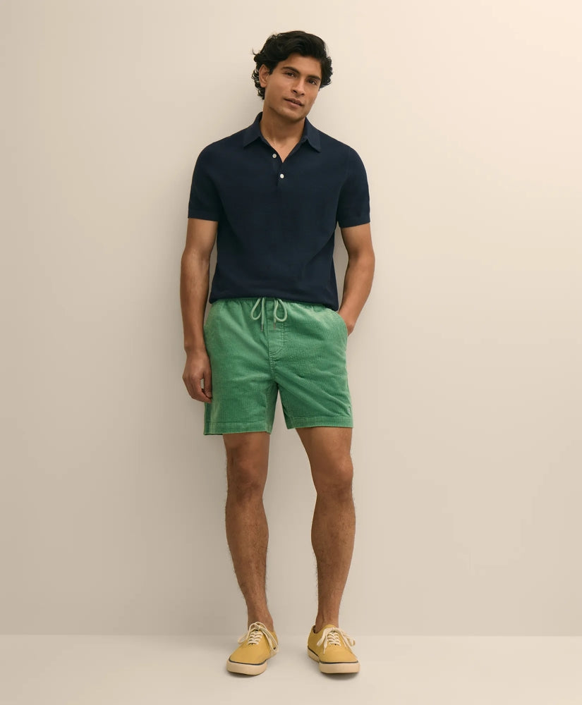 Men 6" Friday Shorts in 8-Wale Cotton Corduroy - Brooks Brothers Online