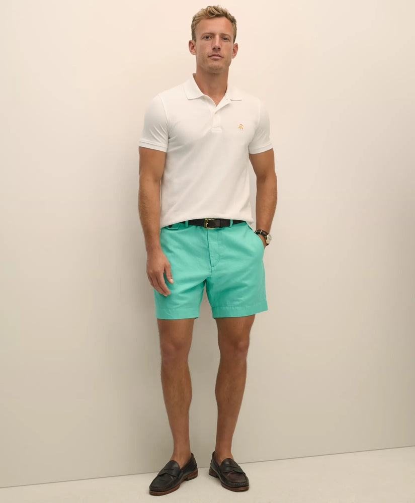 Sale 7" Linen Cotton Shorts - Brooks Brothers For sale