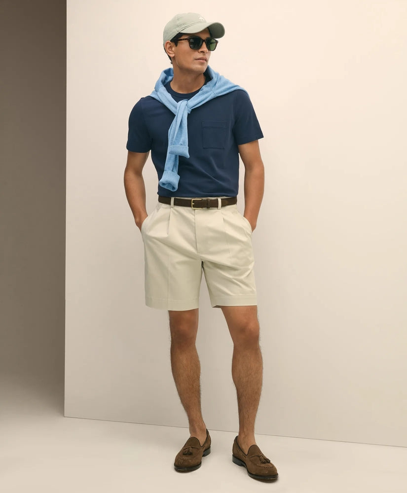 Men 8" Pleat Front Advantage Chino