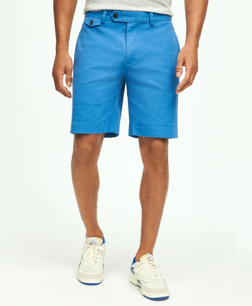 Sale 9" Canvas Poplin Shorts in Supima - Brooks Brothers Outlet