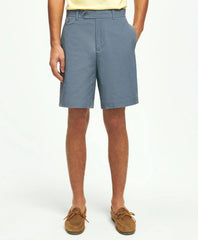 Sale 9" Canvas Poplin Shorts in Supima - Brooks Brothers Outlet