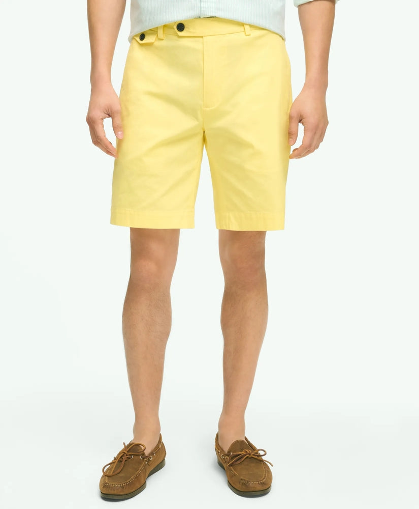 Sale 9" Canvas Poplin Shorts in Supima - Brooks Brothers Outlet