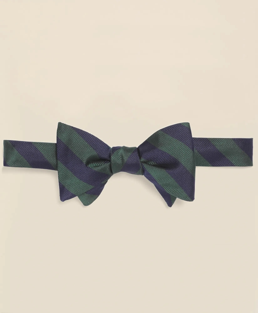Men BB#4 Stripe Bow Tie - Brooks Brothers