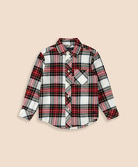Boys Boys Cotton Brushed Flannel Shirt - Brooks Brothers Near me