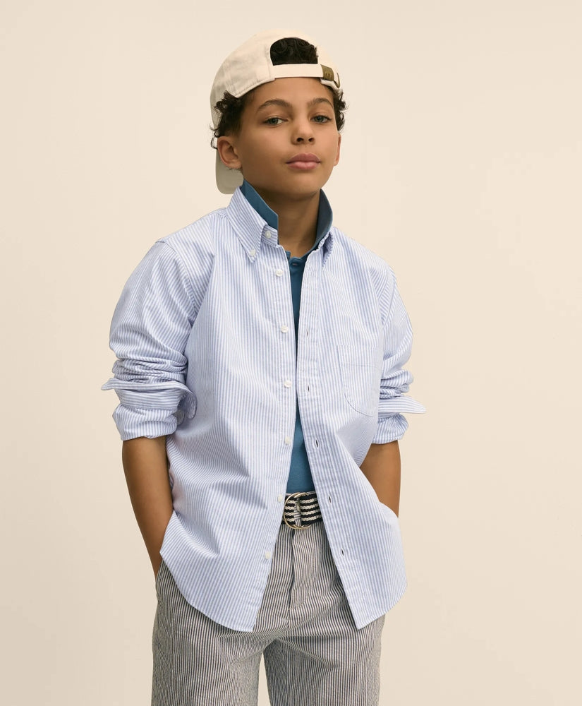 Boys Boys Friday Oxford Shirt - Brooks Brothers sale