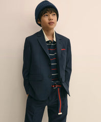 Boys Boys Junior Two-Button Wool Suit Jacket - Brooks Brothers Outlet