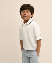 Boys Boys Pique Performance Series Polo - Brooks Brothers US