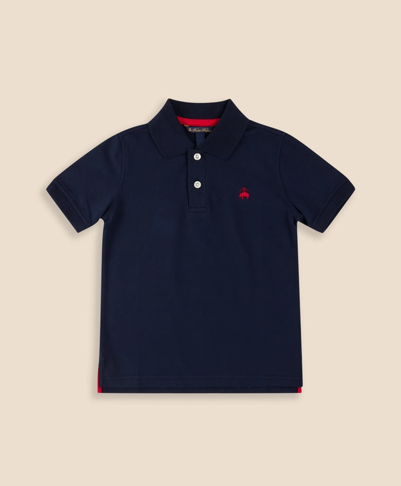 Boys Boys Pique Polo Shirt - Brooks Brothers Discount