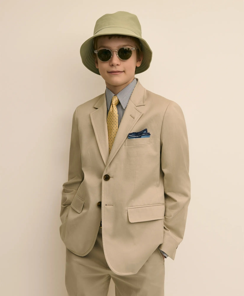 Boys Boys Prep Stretch Cotton Suit Jacket - Brooks Brothers Near me