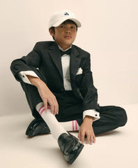 Boys Boys Prep Stretch Wool Tuxedo Pants - Brooks Brothers On sale