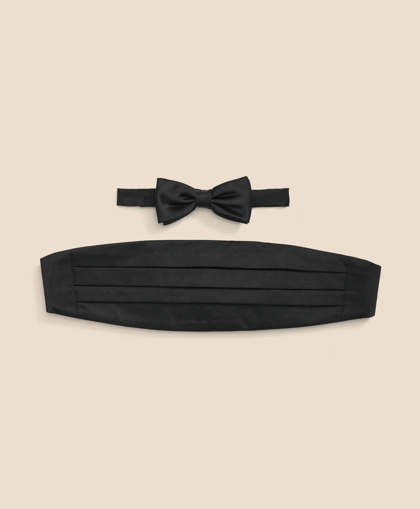 Boys Boys Silk Bow Tie and Cummerbund Boxed Set - Brooks Brothers Discount