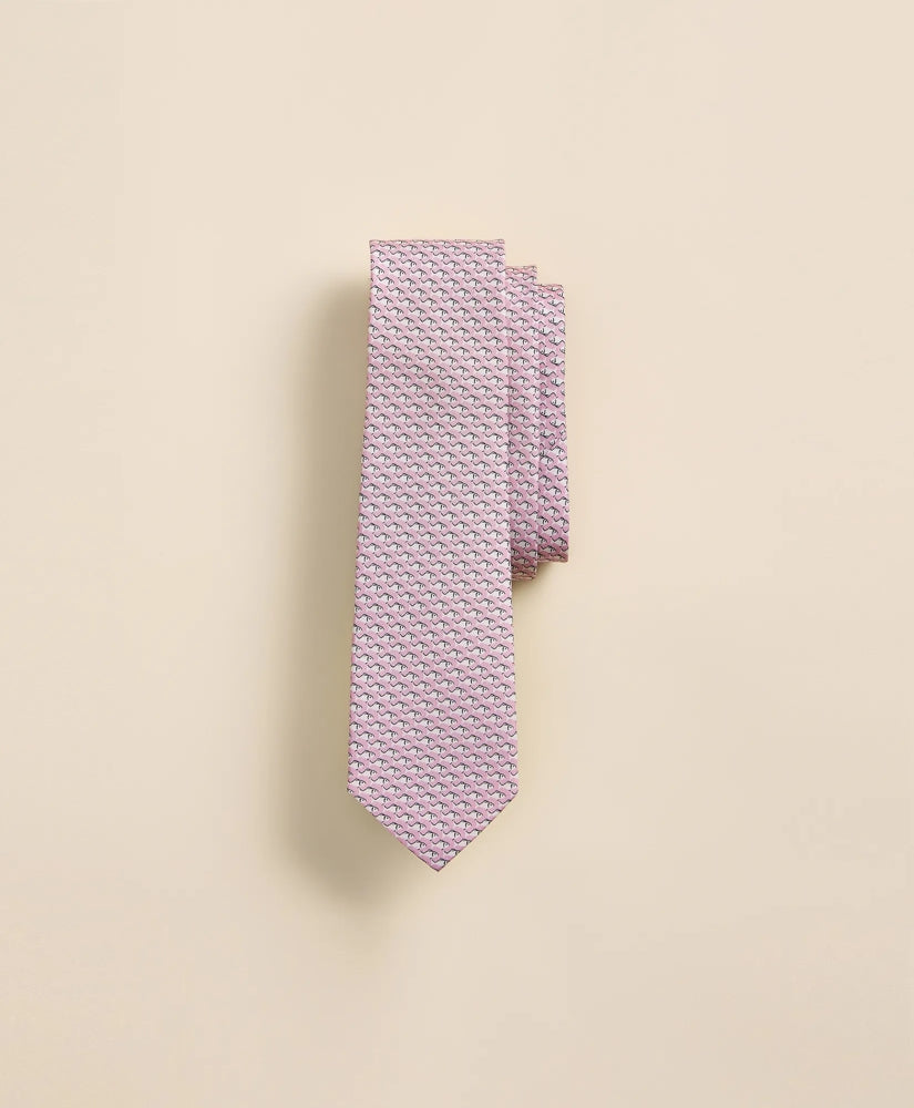 Boys Boys Silk Mini Fish Tie - Brooks Brothers On sale