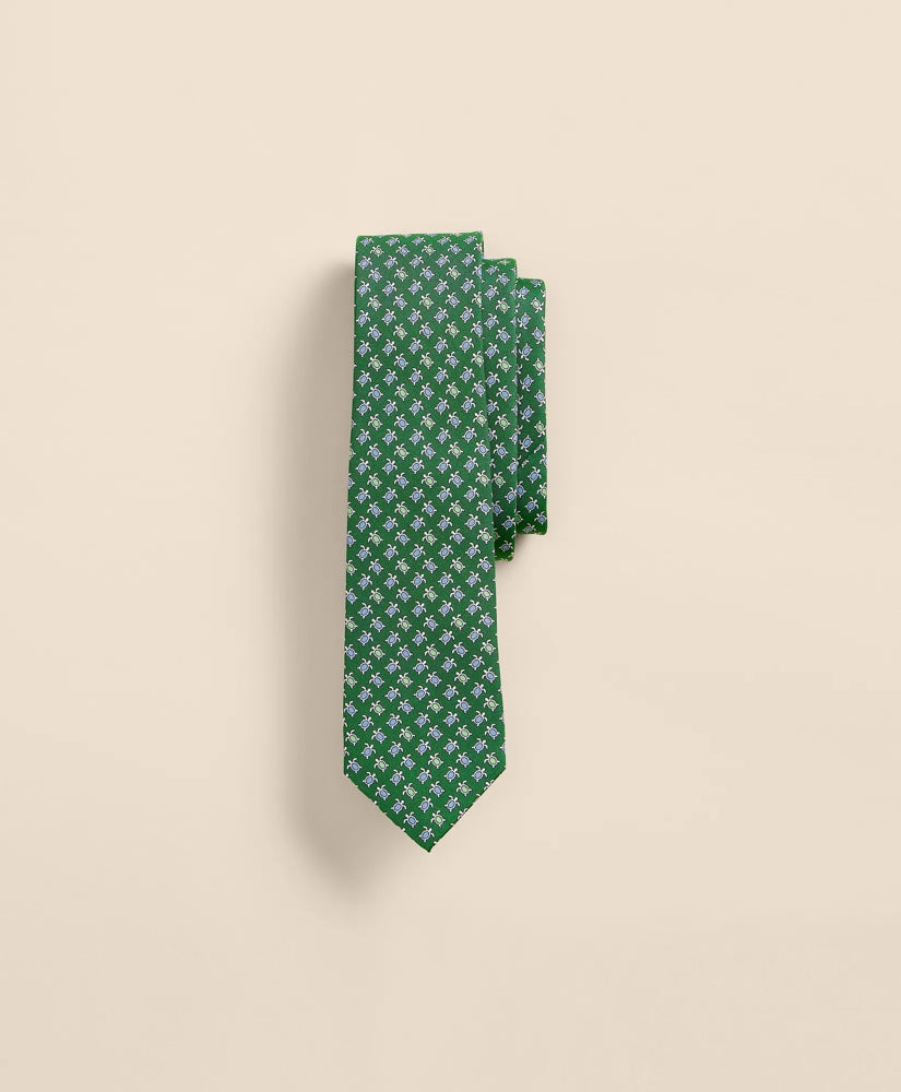 Boys Boys Silk Turtle Tie - Brooks Brothers Online