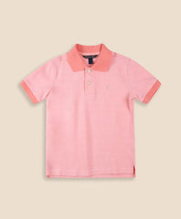 Boys Boys Stretch Cotton Contrast Pique Polo Shirt - Brooks Brothers
