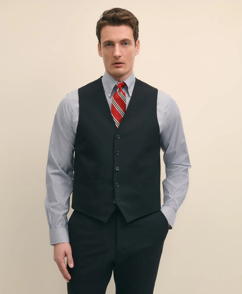 Tailored Brooks Brothers Explorer Collection Classic Fit Wool Suit Vest - Brooks Brothers sale