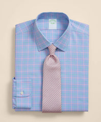 Men Brooks Brothers Explorer Collection Non-Iron Twill Ainsley Collar, Check Dress Shirt - Brooks Brothers sale