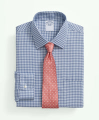 Sale Brooks Brothers Explorer Collection Non-Iron Twill Ainsley Collar, Gingham Dress Shirt - Brooks Brothers For sale