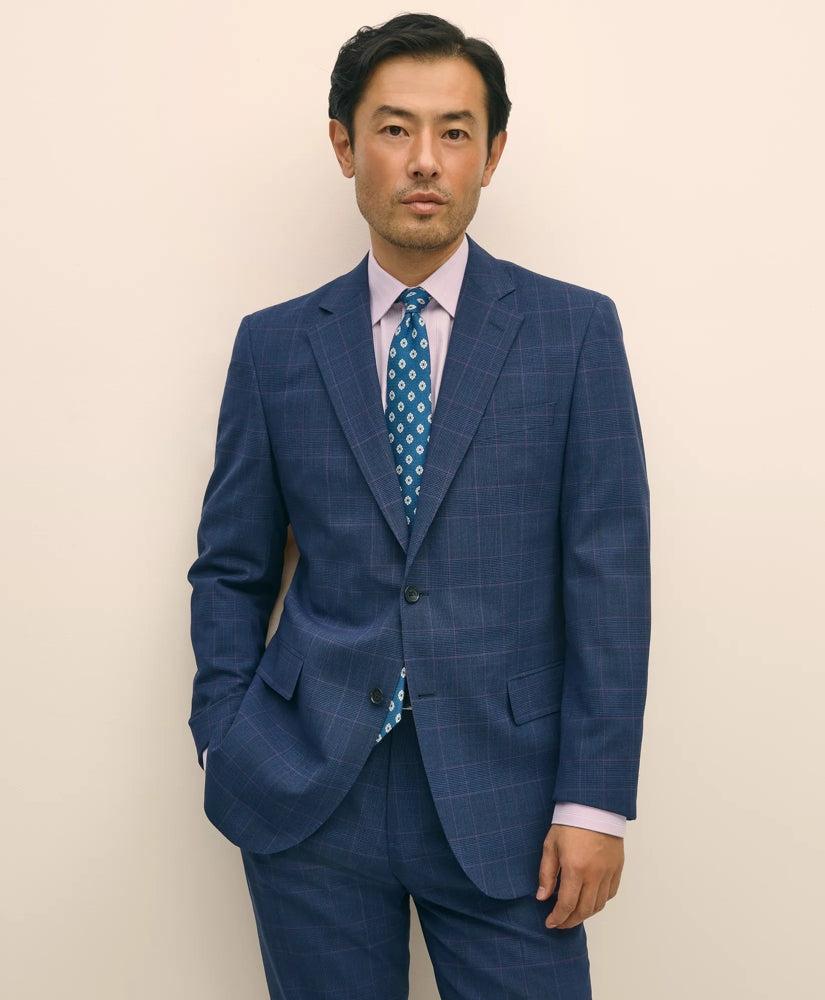 Sale Brooks Brothers Explorer Collection Slim Fit Wool Check Suit Jacket - Brooks Brothers