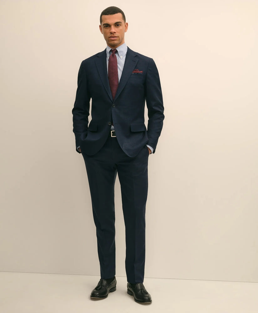Sale Brooks Brothers Explorer Collection Slim Fit Wool Overcheck Suit Pants - Brooks Brothers Gift