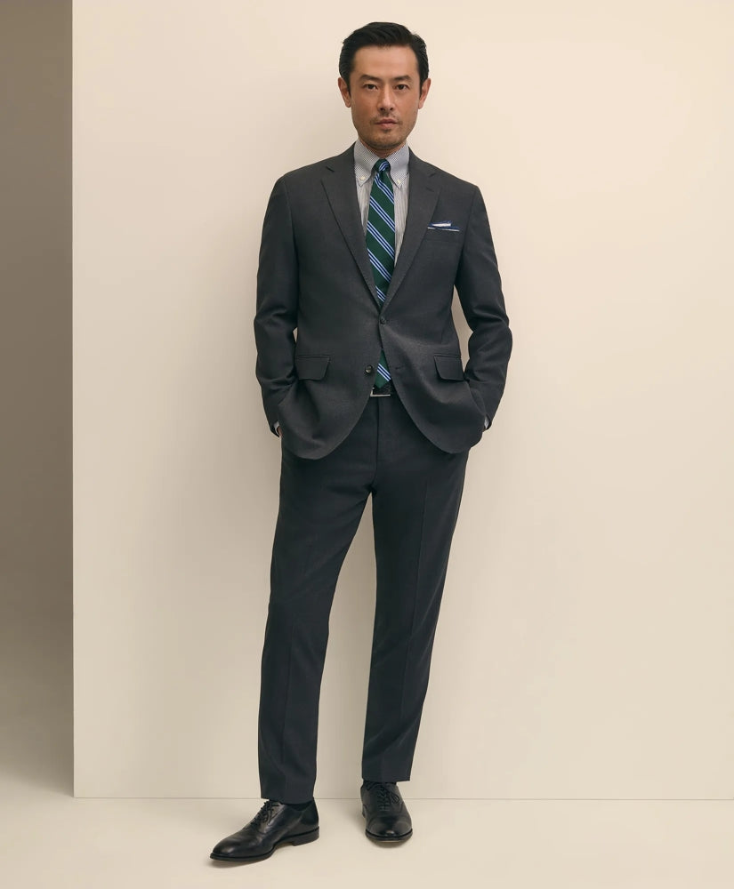 Tailored Brooks Brothers Explorer Collection Slim Fit Wool Suit Pants - Brooks Brothers Gift