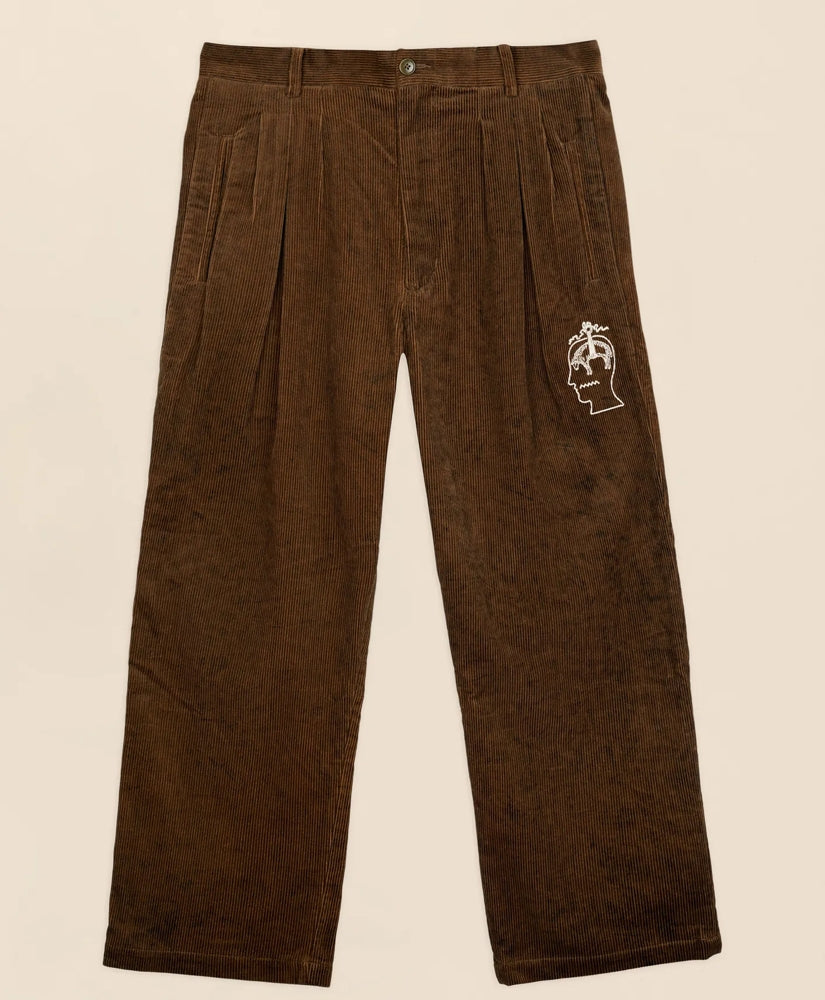 Men Brooks Brothers x Brain Dead Cotton Corduroy Embroidered Emblem Suit Pants - Brooks Brothers Discount