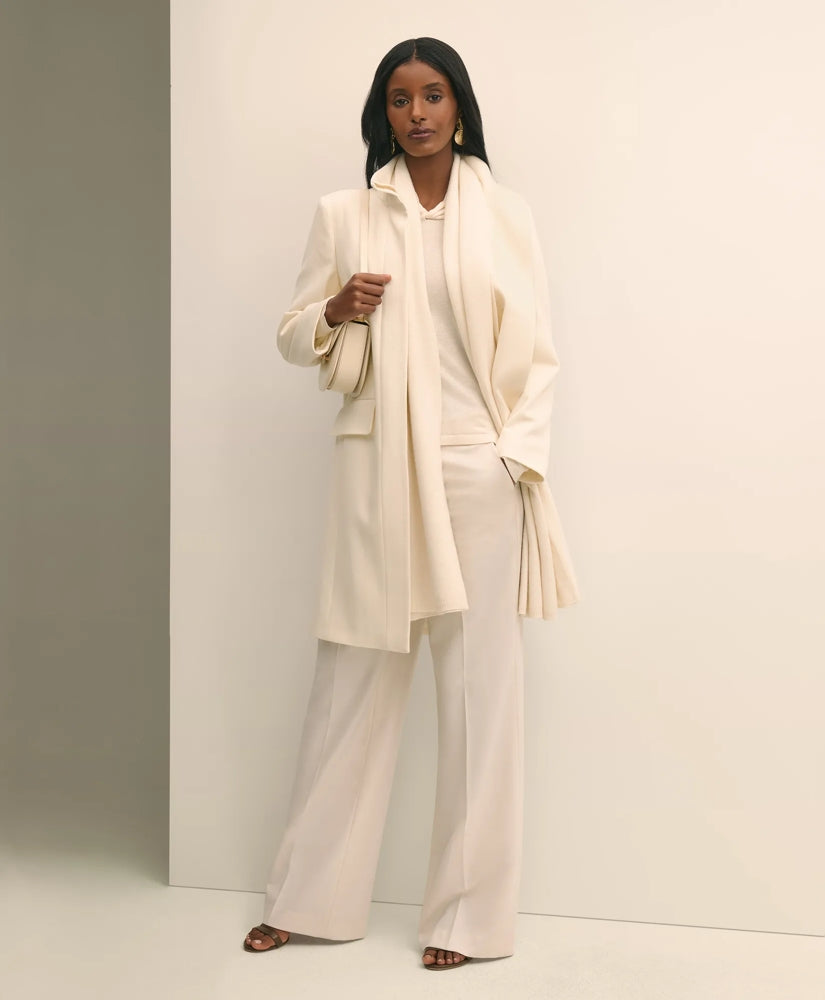 Women Brushed Wool Coat - Brooks Brothers Near me