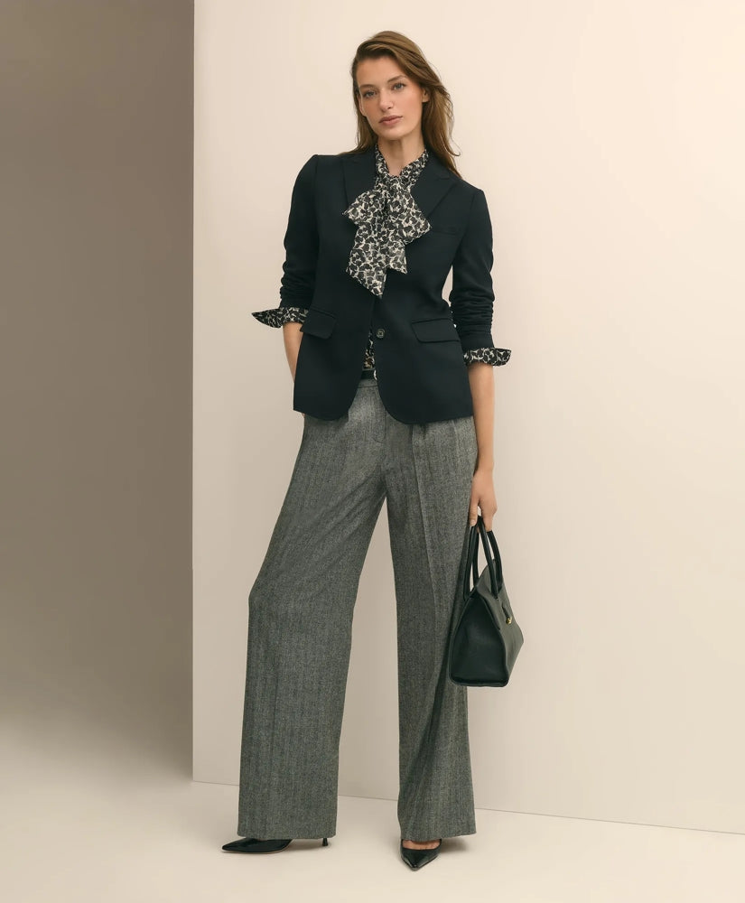 Women Cashmere 2-Button Jacket - Brooks Brothers Online