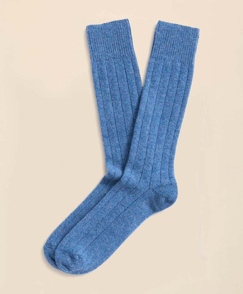 Men Cashmere Crew Socks - Brooks Brothers Online