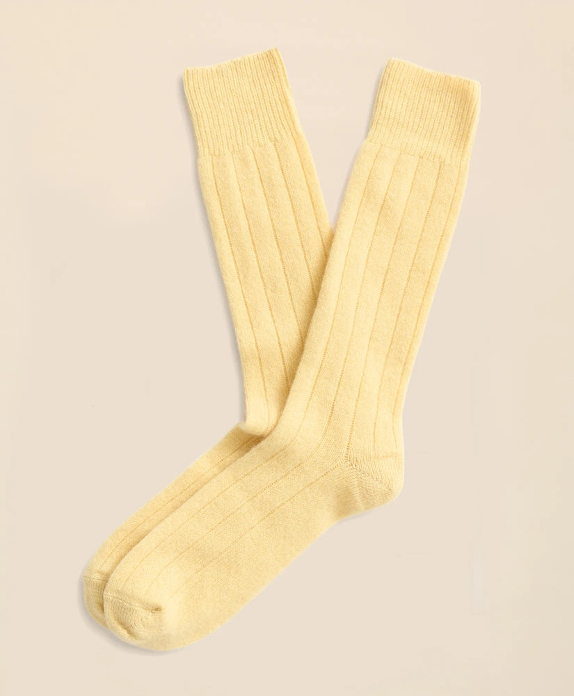 Men Cashmere Crew Socks - Brooks Brothers Online