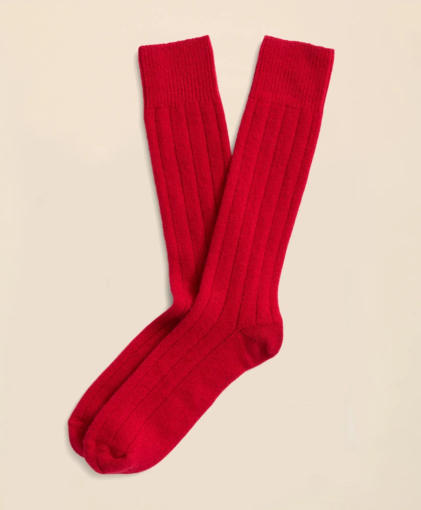 Men Cashmere Crew Socks - Brooks Brothers Online