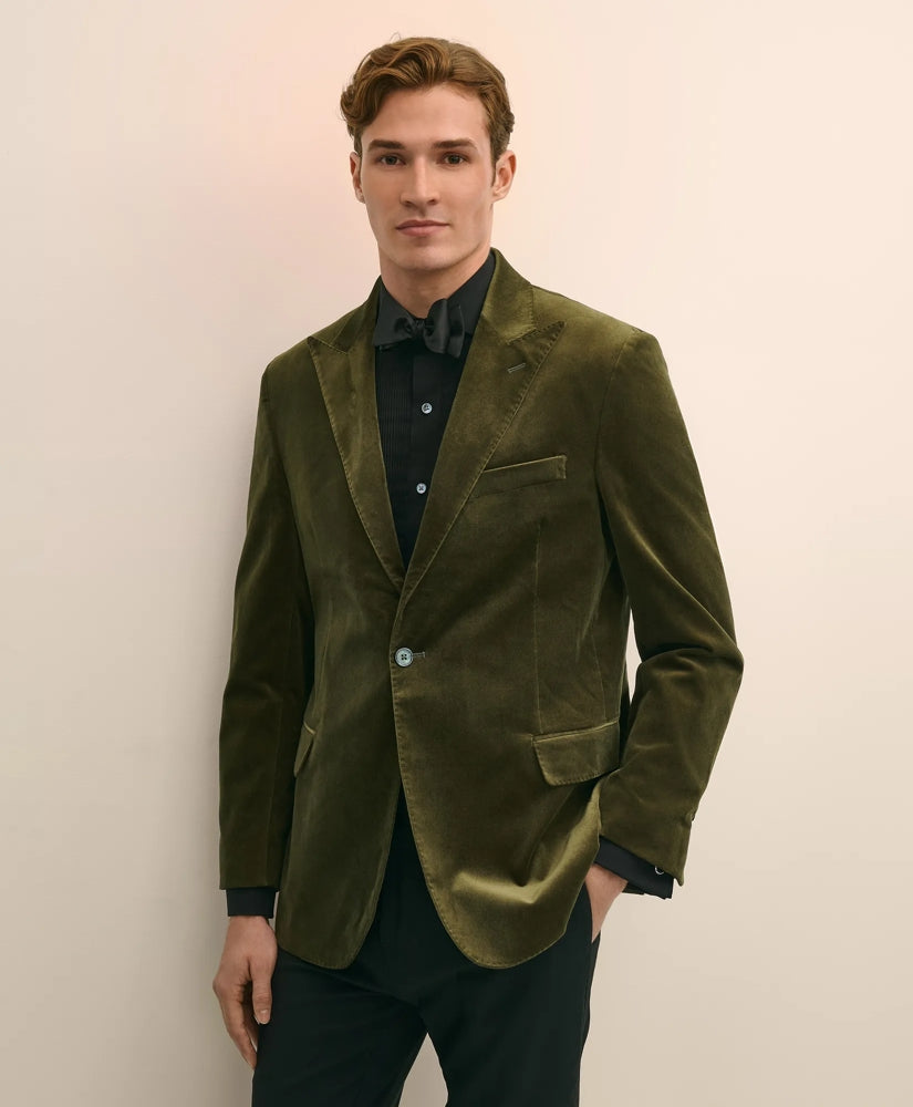 Sale Classic Fit 1818 Velvet Dinner Jacket - Brooks Brothers Discount